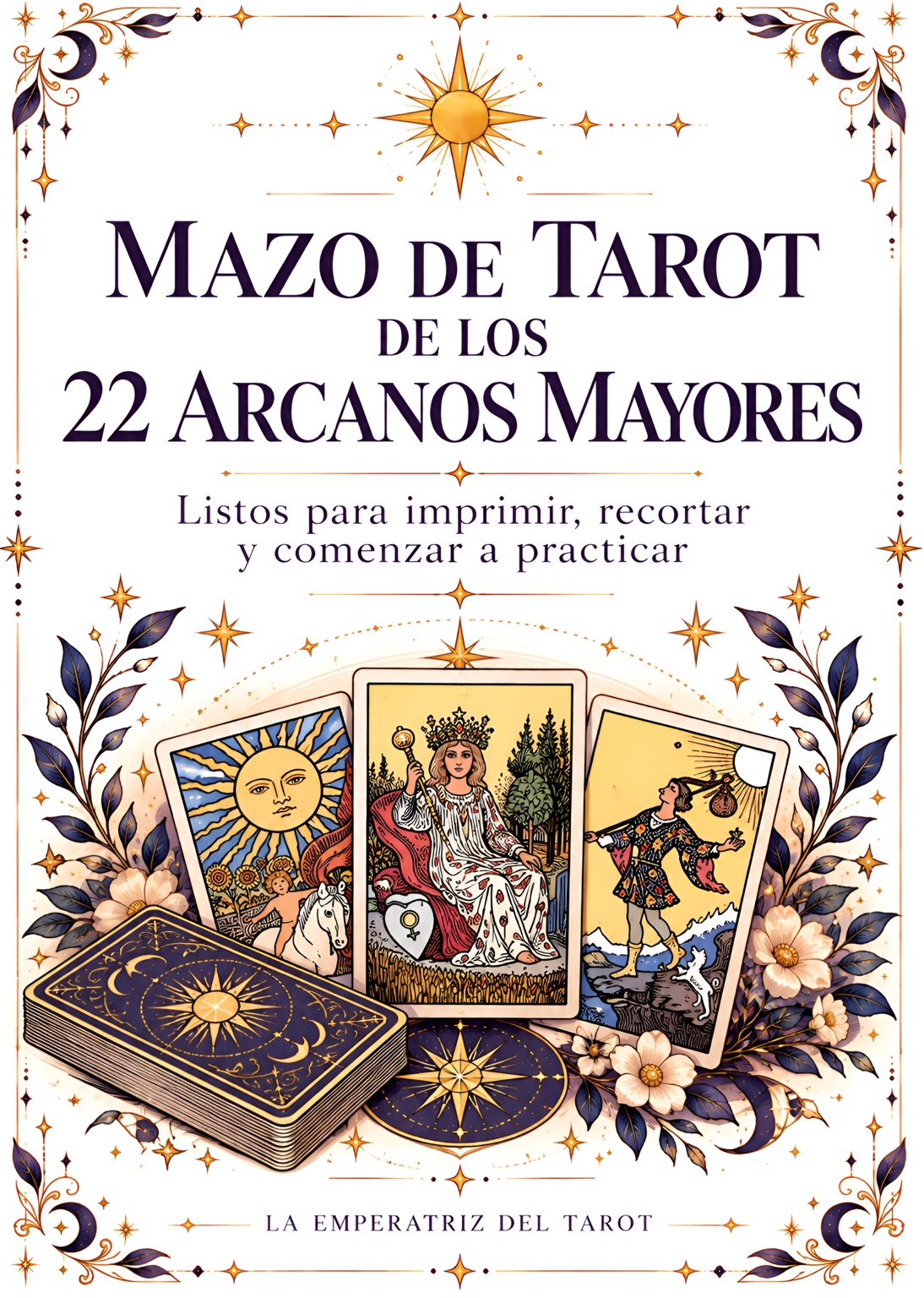 Mazo de 22 Arcanos Mayores imprimible